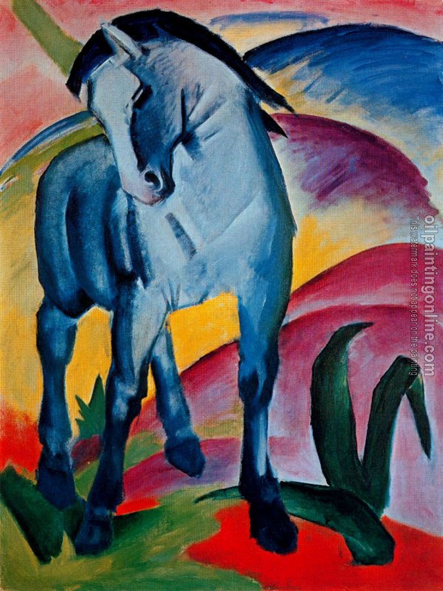 Marc, Franz - Blue Horse I
